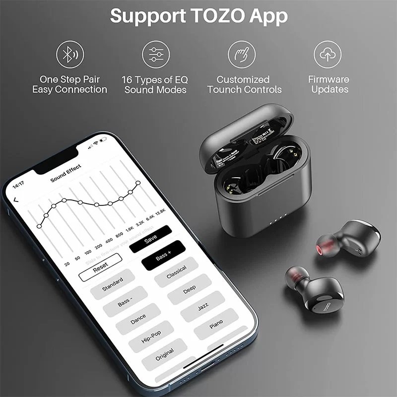 Buy TOZO T6S Bluetooth Wireless Earbuds in Pakistan at SetLife Collection 3