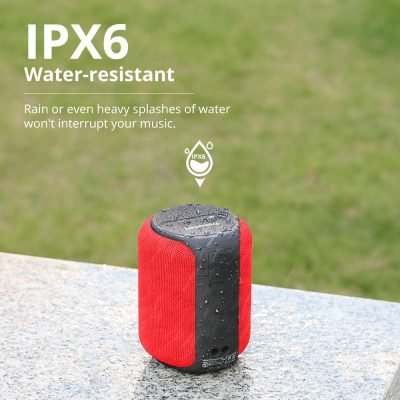 Tronsmart T6 Mini Bluetooth Speaker TWS Speakers IPX6 Wireless Portable Speaker with 360 Degree Surround Sound Voice Assistant RED Dablewpk pakistan 2 400x400 1